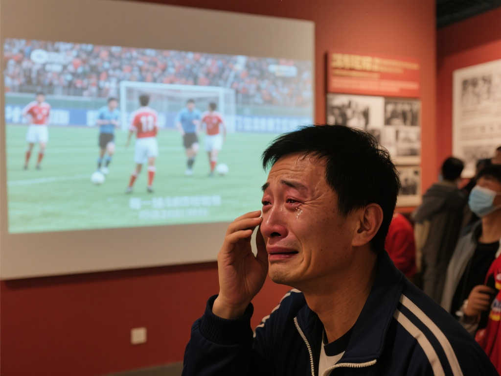 沈祥福泪洒北京足球名宿记忆展 感怀往昔触动心弦 沈祥福泪洒北京足球名宿记忆展 感怀往昔触动心弦